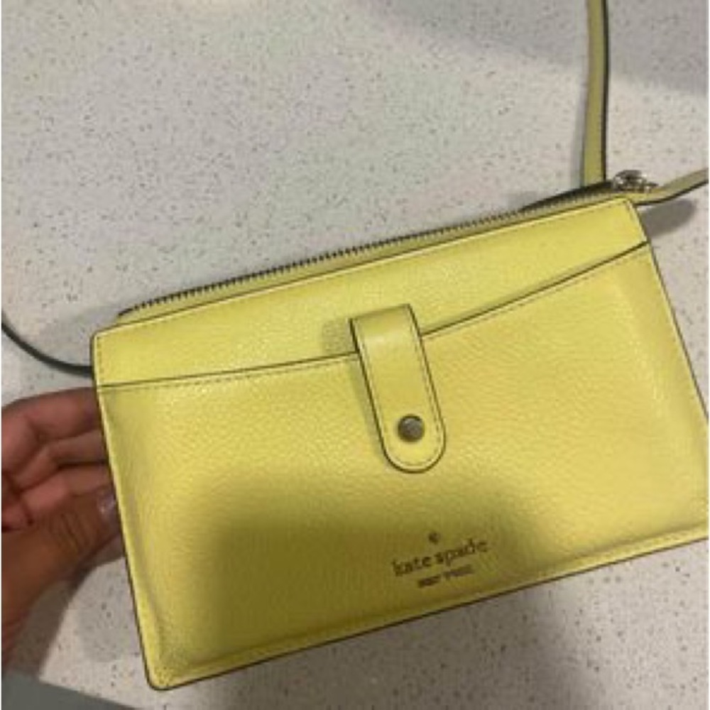 Kate Spade Jackson Small Tab Crossbody (Limelight)
